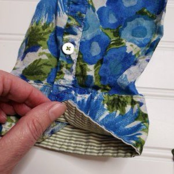 {Anthro} HD in Paris Floral Shirt - Picture 6 of 9